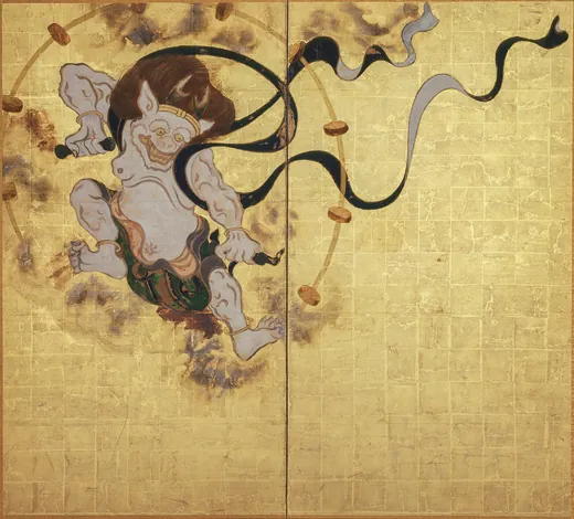 雷神:俵屋宗达《风神雷神图屏风》「雷神」